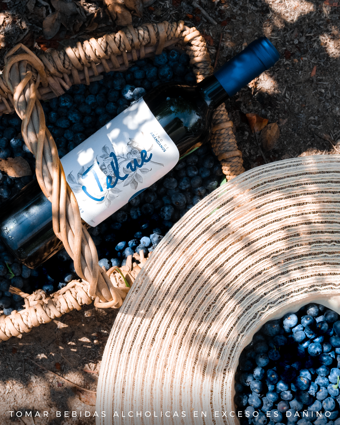 Vino de Arándanos Semiseco x 750ml