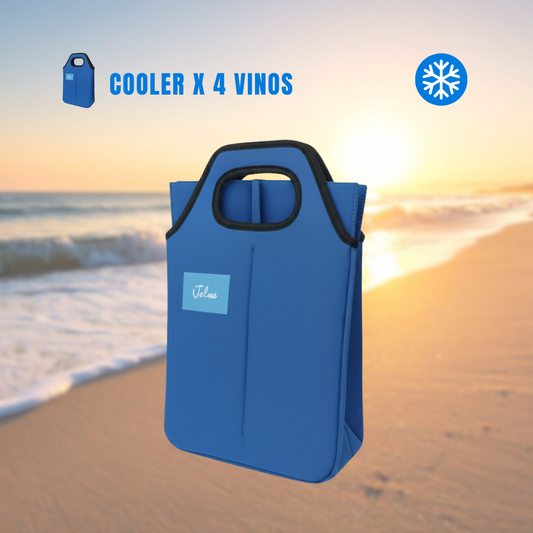 Cooler Portavinos Térmicos - 4 vinos