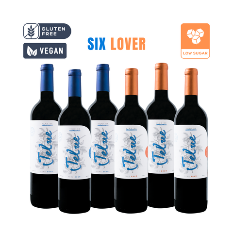 Pack SixLover (3 vinos dulces y 3 semi)